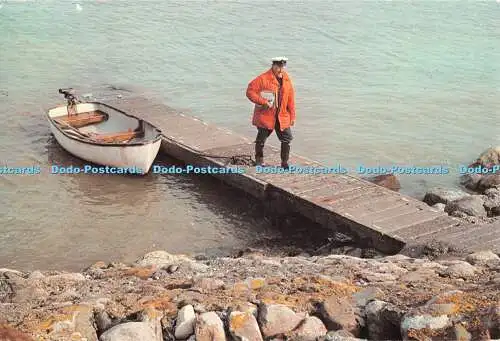 D059323 Postversand per Boot. Peil Island Barrow. NWPB Serie 7. 1982