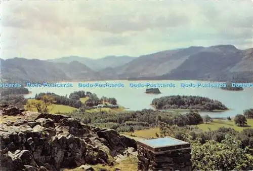 D059394 Derwentwater von Castle Head. Fotopräzision. Colour Master