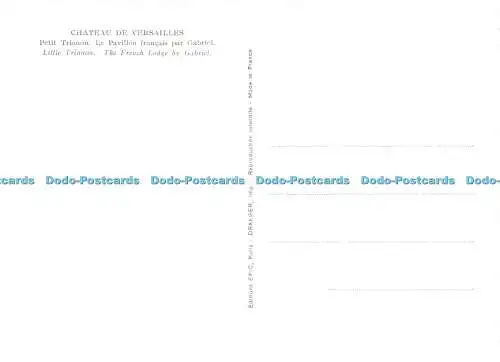 D059586 Chateau de Versailles. Kleines Trianon. The French Lodge von Gabriel. Epische