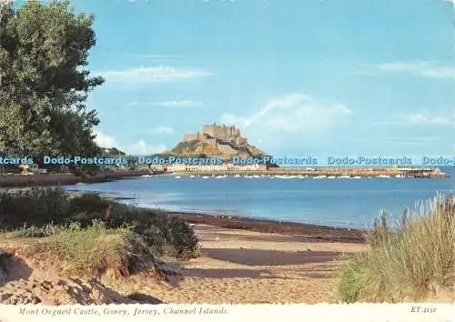 Trikot D059749. Schloss Mont Orgueil. Gorey. Kanalinseln. Bamforth