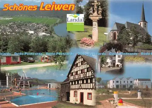 D059929 Schones Leiwen. Typ Art Satz und Grafik. Multi View