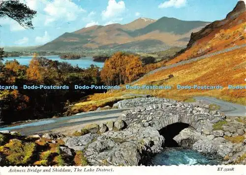 D059930 The Lake District. Ashness Bridge und Skiddaw. Bamforth