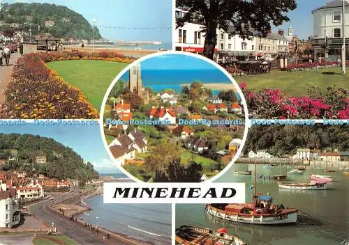 D060306 Minehead. John Hinde. Multi View. 1992