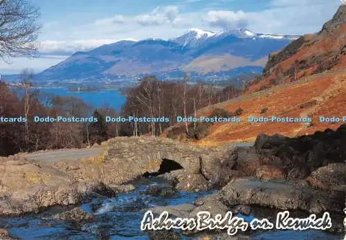 D060356 Ashness Bridge nahe Keswick auf Derwentwater. John Hinde