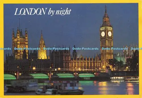 D060379 London bei Nacht. Houses of Parliament bei Nacht. Thomas Benacci