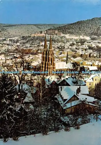 D062414 Marburg an der Lahn mit Elisabethkirche. F. G. Zeitz. Jeglicher Nachdruck