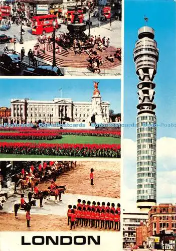 D062418 London. Postturm. Piccadilly Circus. Fotopräzision. Colourmas