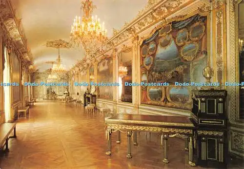 D060456 Musee Conde. Chateau de Chantilly. Les Appartements Galerie des Actions