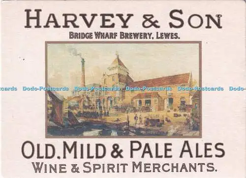 D060526 alt. Milde und blasse Ales. Wein- und Spirituosenhändler. Harvey und Sohn. Brücke