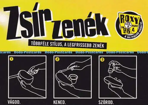 D060589 Zsir zenek Tobbfele Stilus a Legfrissebb Zenek. Bumerang Free Cards