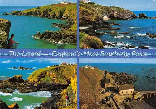 D064096 Die Eidechse. England Most Southerly Point. John Hinde. Multi View