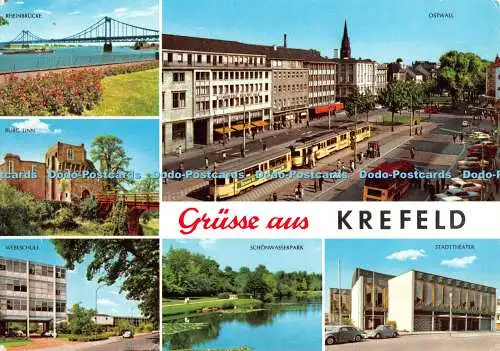 D060888 Grusse aus Krefeld. Krüger. 1160 15. Dokumentation Krebs. 1970