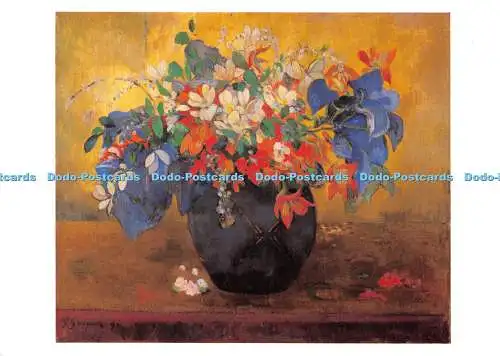 D064193 Eine Vase mit Blumen. National Gallery Publications. Karten-Nr. 1242. Paul Ga