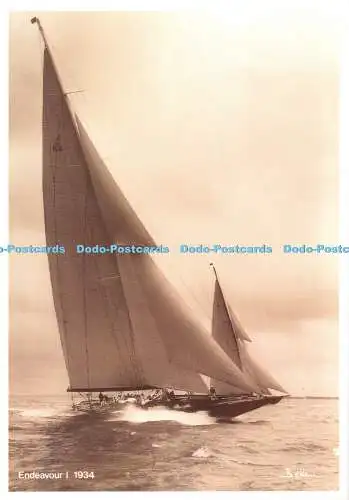 D062945 Endeavour I. 1934. Beken. Camper und Nicholson von Gosport starteten 19