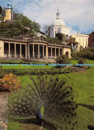 D064325 Gwynedd Wales. Portmeirion. Das Hotel Portmeirion. Snowdonia Press. Reichhaltige