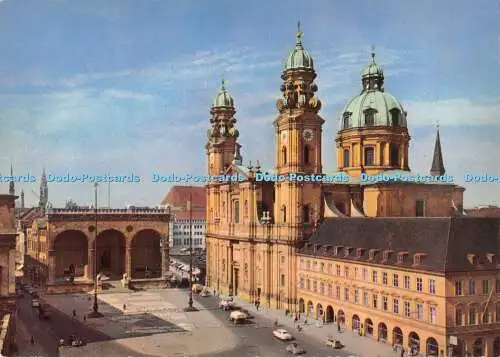 D064424 München. Feldhernhalle und Theaterkirche. Hans Andres. Hans Ha