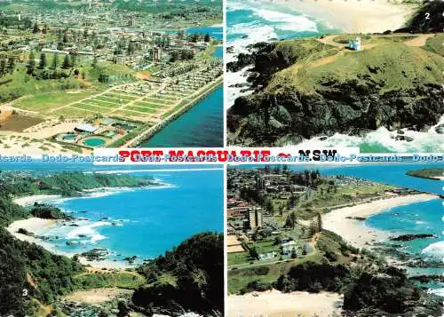 D066557 Port Macquarie. N.S.W. From the Air. Hastings River. König Neptun Park