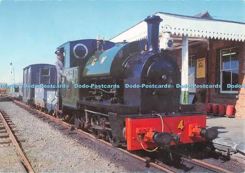 D066585 G.B.150. Ehemaliger Corris. Tolle Westernbahn Lok Nr. 4. Und Fr