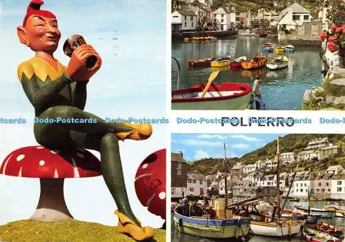 D063299 Polperro. John Hinde. Multi View. 1969