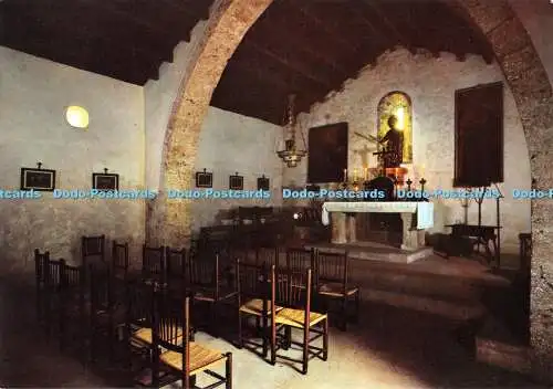 D066625 Escorca. Mallorca. Innenraum Capilla de San Pedro. Campana Puig Ferran. N