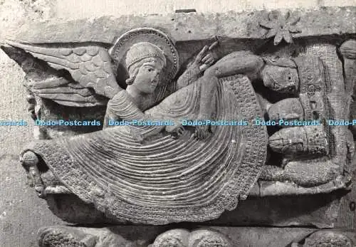 D064617 Autun. Kathedrale Saint Lazare. 04. Sommeil des mages XIIe siecle. LAtel