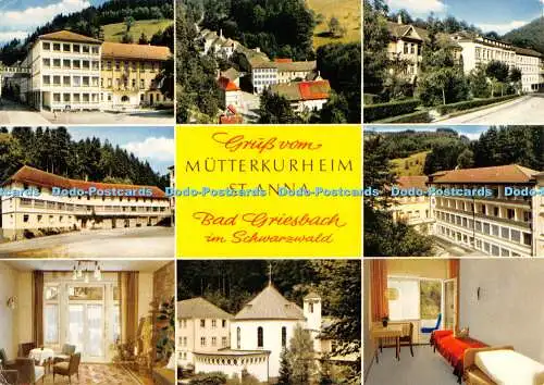 D063447 Gruss vom Mutterkurheim St. Anna. Bad Griesbach im Schwarzwald. Schoning