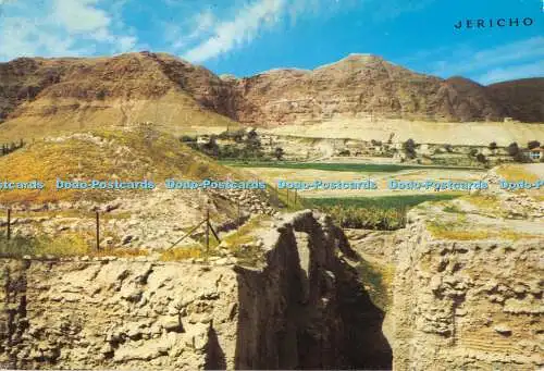 D063462 Jericho. Blick auf den Berg der Versuchung. Heilige Ansichten. Palphot