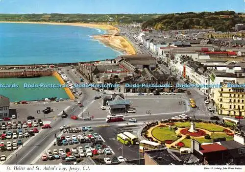 D061473 St. Helier und St. Aubins Bay. Jersey. C.I.E. Ludwig. Hinde. 1971