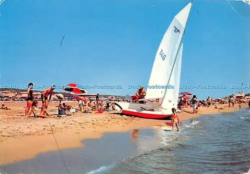 D063531 Frontignan Plage. Herault. La plage et ses Plaisirs. SL