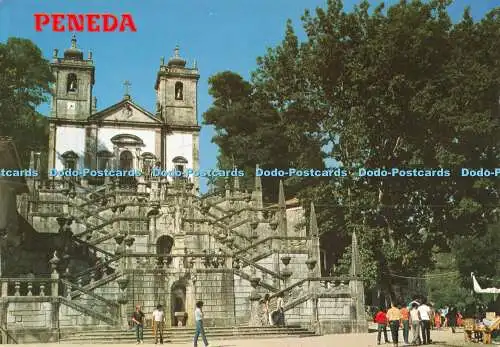 D066870 Peneda. Portugal. Arcos de Valdevez. Tempel der Nossa Senhora da Peneda.