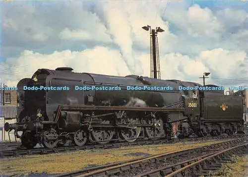 D064823 P303. Handelsmarineklasse. 4 6 2 Nr. 35003. Royal Mail. 1956 neu aufgebaut.