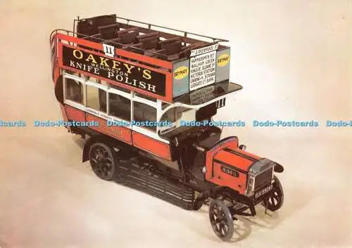 Modell D068373 des Omnibusses Typ B. London General Omnibus Company. Dixon. Erste ap