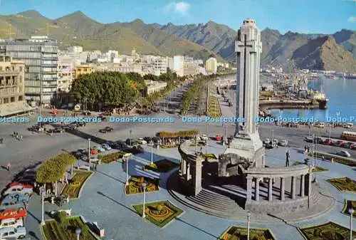 D064988 Santa Cruz de Tenerife. Nr. 254. Platz von Spanien. Ediciones Ro Foto