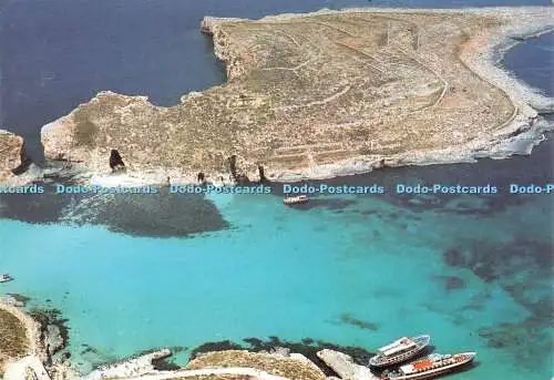 D065013 Blue Lagoon. Insel Comino. Promotion Services. Was auf Karte