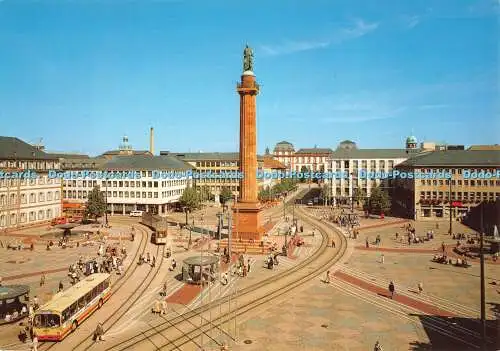 D061770 Darmstadt. Zehe Zu Odenwald und Bergstraße Luisenplatz. Krapohl