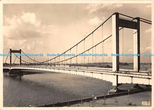 D061832 Kolner Brucken. Mulheimer Hangebrücke. Bayer. Leverkusen. I.G. Werk. Jo