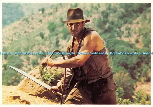 D068672 Harrison Ford als Indiana Jones. Indiana Jones und der Tempel des Todes. Sa