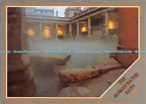 D065135 Die römischen Bäder. Bad. England. Der große römische Bade- und Tauchstein Fi