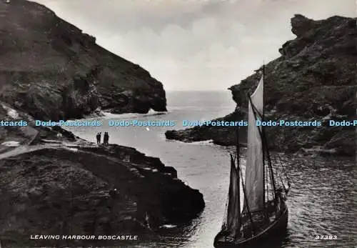 D069956 Boscastle. Hafen verlassen. Harvey Barton. RP