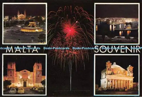 D068722 Malta Souvenir. ABC Schreibwaren. Printex. Multi View