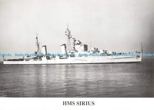 D065194 H.M.S. Sirius. Kriegsschiffe. Nr. 32. Cruiser Dido Klasse. Askew Design und