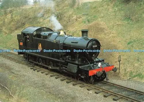 D068764 G.W.R. 2 8 OT Nr. 5224 bei Rothley. G. Wignall. Tolle Zentralbahn. Lo