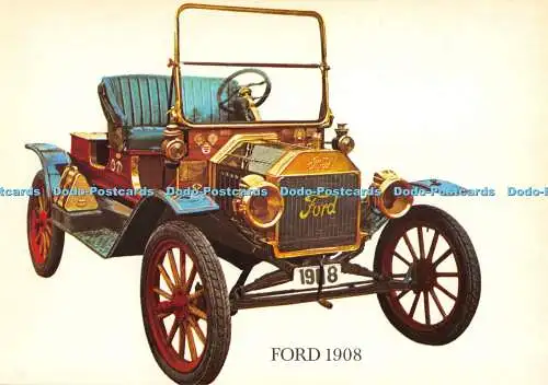 D065226 Ford. 1908. Vita Nova. Postkarte