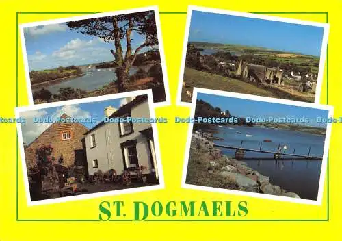 D065246 St. Dogmaels. Nahe Strickjacke. Die Mühle. River Teifi. Pembrokeshire Eye Po