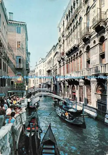 D067348 Venezia. Canonica Kanal. Brunner. Da Fotocolor