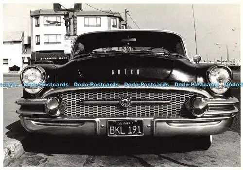 D062007 Buick. 1952. San Francisco. Marius Van Leeuwen. Art Unlimited. Postauto 1