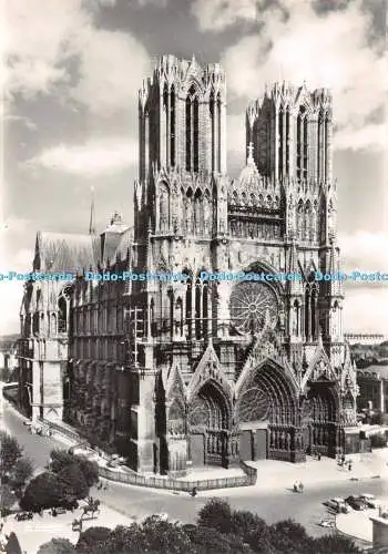 D084386 51. 454. 106. Reims. Marne. La Cathedrale. La Cigogne. Andre Leconte