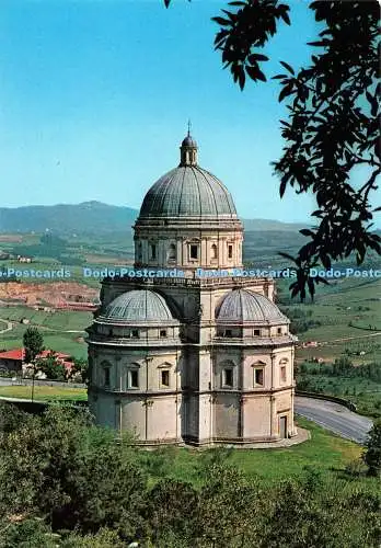 D084401 Todi. Consolazione Tempel. 1508 1606. Möbel pro Tabaccai. Rotalfoto.