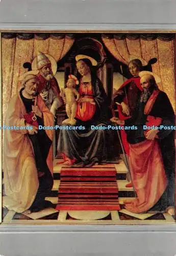D084449 Lucca. S. Martino. Domenico Ghirlandaio. 1449 1494. Jungfrau mit Heiligen.