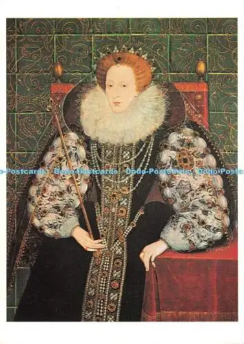 D086566 RPI. Queen Elizabeth I. 1533 1603. Unbekannter Künstler. National Maritim